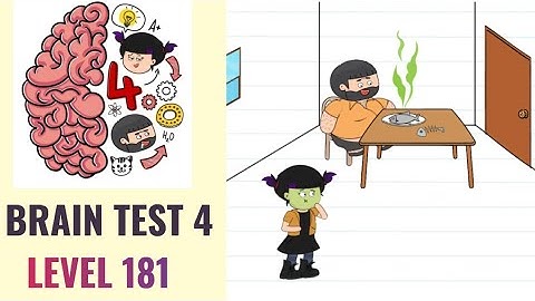 🧠 Brain Test 4 Level 181 | Eugh! I hate the smell of fish Help me get rid of it | Walkthrough