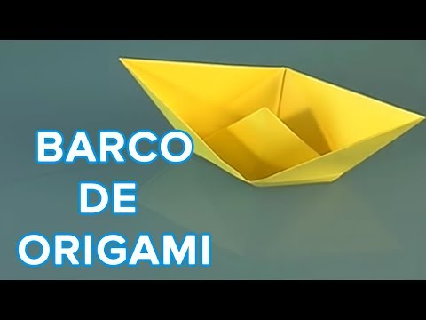 Aprende a hacer un barco de papel. Origami