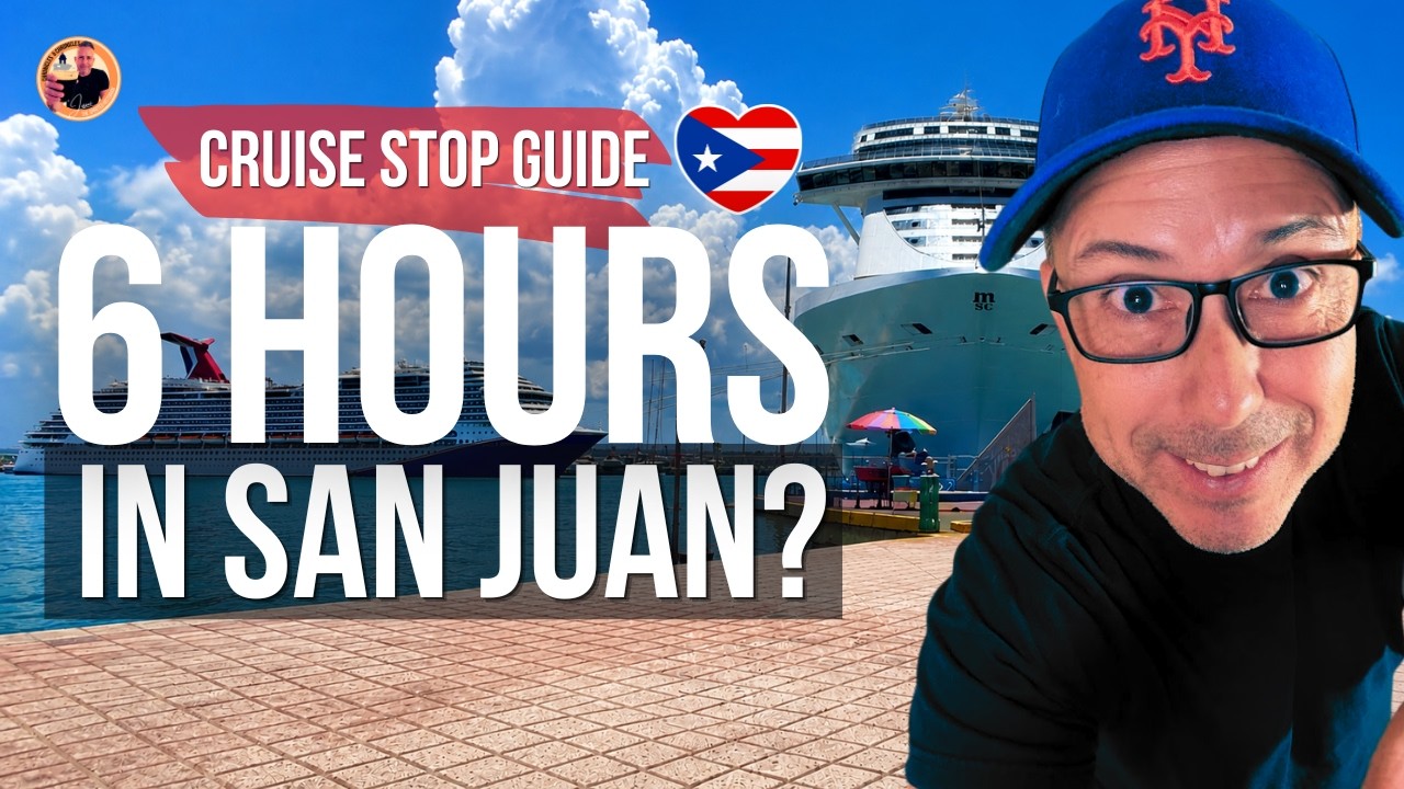 Ep72 To Do in Old San Juan From Your Cruise Ship (Perfect 2-4 Hour Walking Tour)