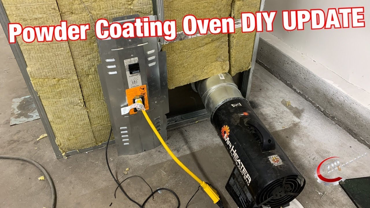 DIY powder coat oven  Powder coating oven, Powder coating diy, Powder  coating