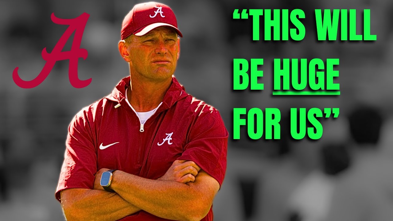 WATCH: Alabama Crimson Tide Are Quietly Making HUGE Moves