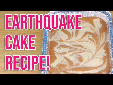 Tastiest Earthquake Cake Recipe!