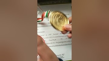 Sof gold medal #awards #goldmedal #olympiad