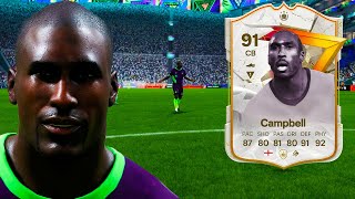 91 Golazo Icon Campbell Player Review - EA FC 24