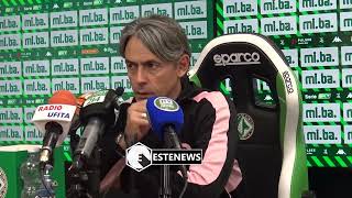 Avellino-Palermo 2-2, Inzaghi to the reporter: "You can watch the game however you want..."