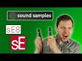 Пара инструментальных микрофонов sE Electronics sE8 (P) Vintage Edition