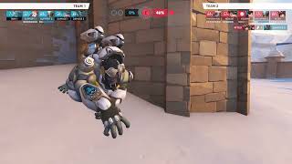 Overwatch 2 - Winston Bot in a Nutshell... (Replay Moment - Lethal Bots)