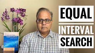 Equal Interval Search in Function Minimization, Optimization Lecture 7