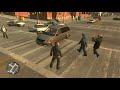 GTA 4 - провокация на драку и подстава; драка с русскими; русский район