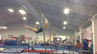 Bars - Toe Up and Full Out Dismount