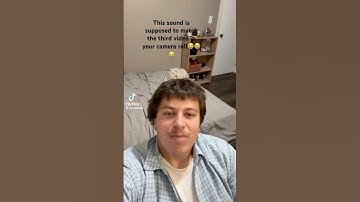 Sound is supposed to match the last video in your camera roll. I don’t think it is.