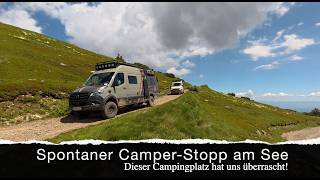 #275 Spontaner Camper-Stopp am See | Dieser Campingplatz hat uns überrascht! Mega Mobil Bosnien Tour