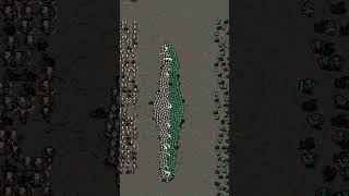 384 Humans vs 384 Orcs #rts #strategygames #medieval #gameplay #fantasy