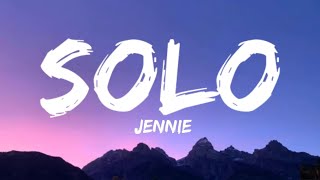 JENNIE - SOLO (Lyrics) Resimi