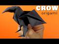 How To Make A Cool Origami Crow Easy DIY Paper Raven For Halloween Decor How To Make A Cool Origami Crow Easy DIY Paper Raven For Halloween Decor