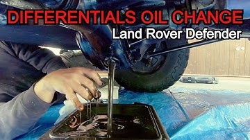 HOW TO CHANGE FRONT & REAR DIFFERENTIAL FLUID (diff oil change)