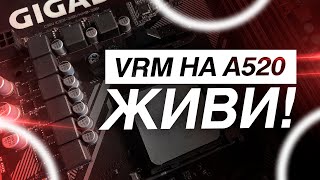 6 ЯДЕР НА A520 ТЕПЕРЬ МОЖНО / ТЕМПЕРАТУРЫ И VRM A520M DS3H