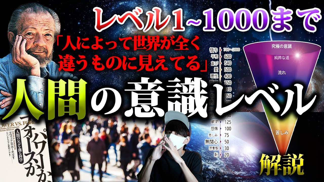 人間の意識レベルは１から１０００まである。自分のエネルギーの測る方法とは。