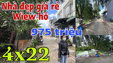 4x22  - 1 lầu 1 trệt có sân vườn sau 975 triệu - Mỹ Hạnh Nam - cầu lớn Hóc Môn 5km .