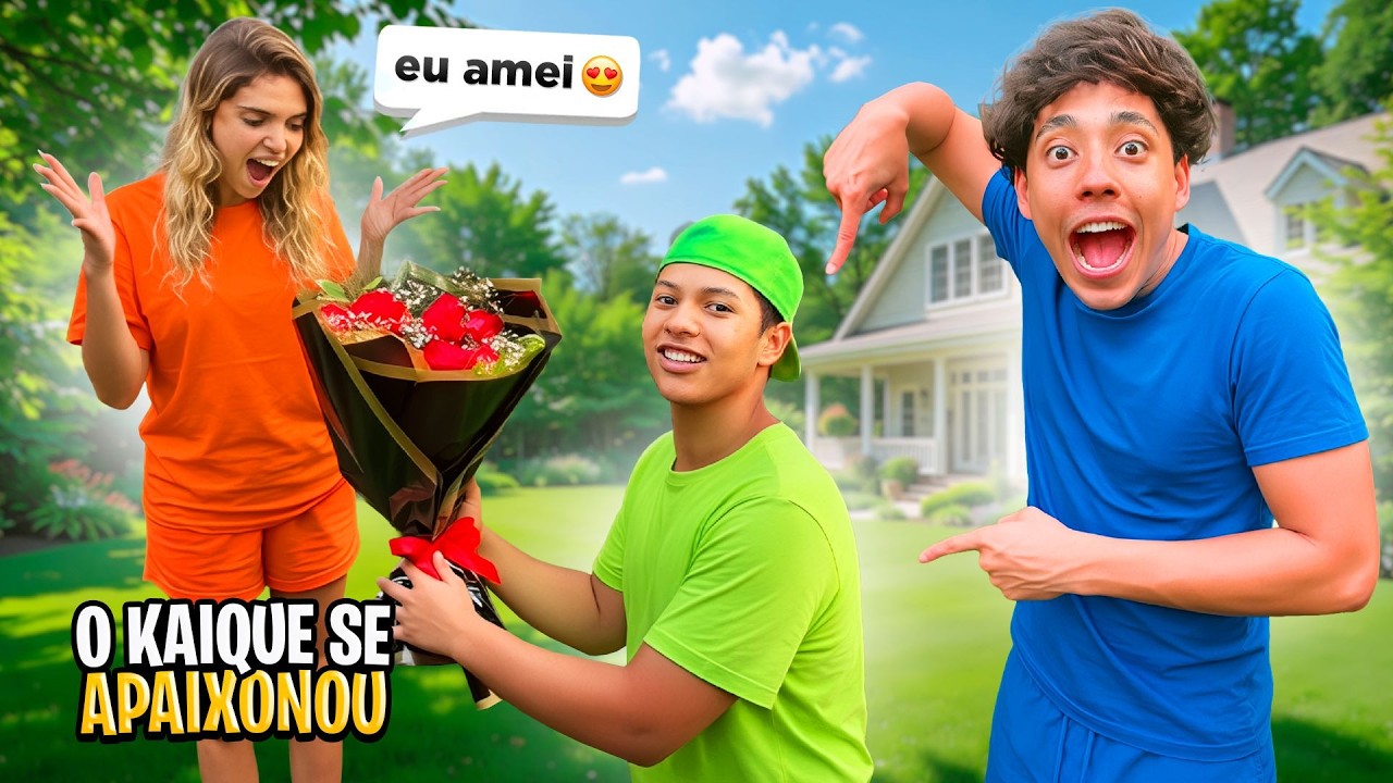 UM NOVO CASAL SURGIU NA CASA… 😍 *rolou beijo?