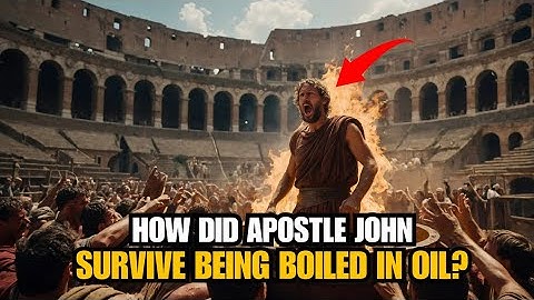 This is What Apostle John Did in A Pot of Frying Oil