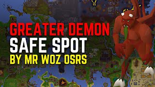 How To Safe Spot GREATER DEMONS In The Catacombs Of Kourend︱Old School Runescape