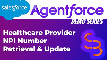 Salesforce Agentforce Demo: Healthcare Provider NPI Number Update | No Audio