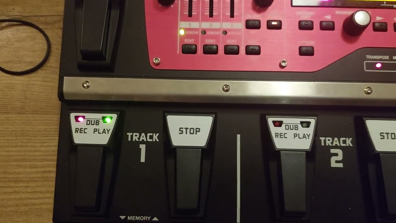 BOSS RC 300 Loop Station part 3: record or delete loop