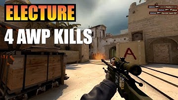 Electure vs Matchmaking Mix / CS GO 4 AWP INSANE KILLS + 1v3 CLUTCH / JAPAN MATCHMAKING #mirage