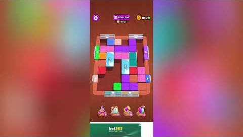 Screw Block Escape Level 206 Solution Walkthrough 