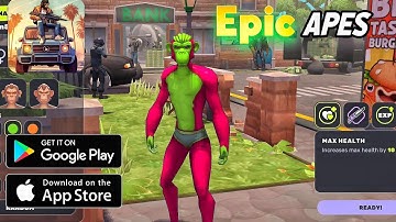 Epic Apes Gameplay Walkthrough Part 1 - (iOS, Android)