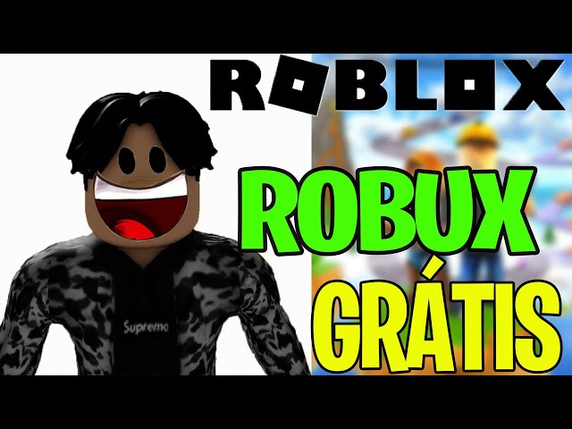 ESSE é O MELHOR SITE PRA GANHAR ROBUX GRÁTIS no ROBLOX! (100% SEGURO E  GRÁTIS) 