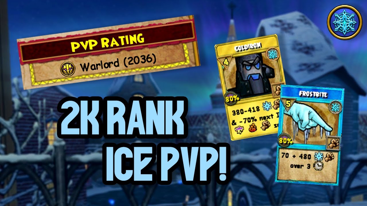 Wizard101: 2K RANK ICE PvP (100): Slaying MAXES!