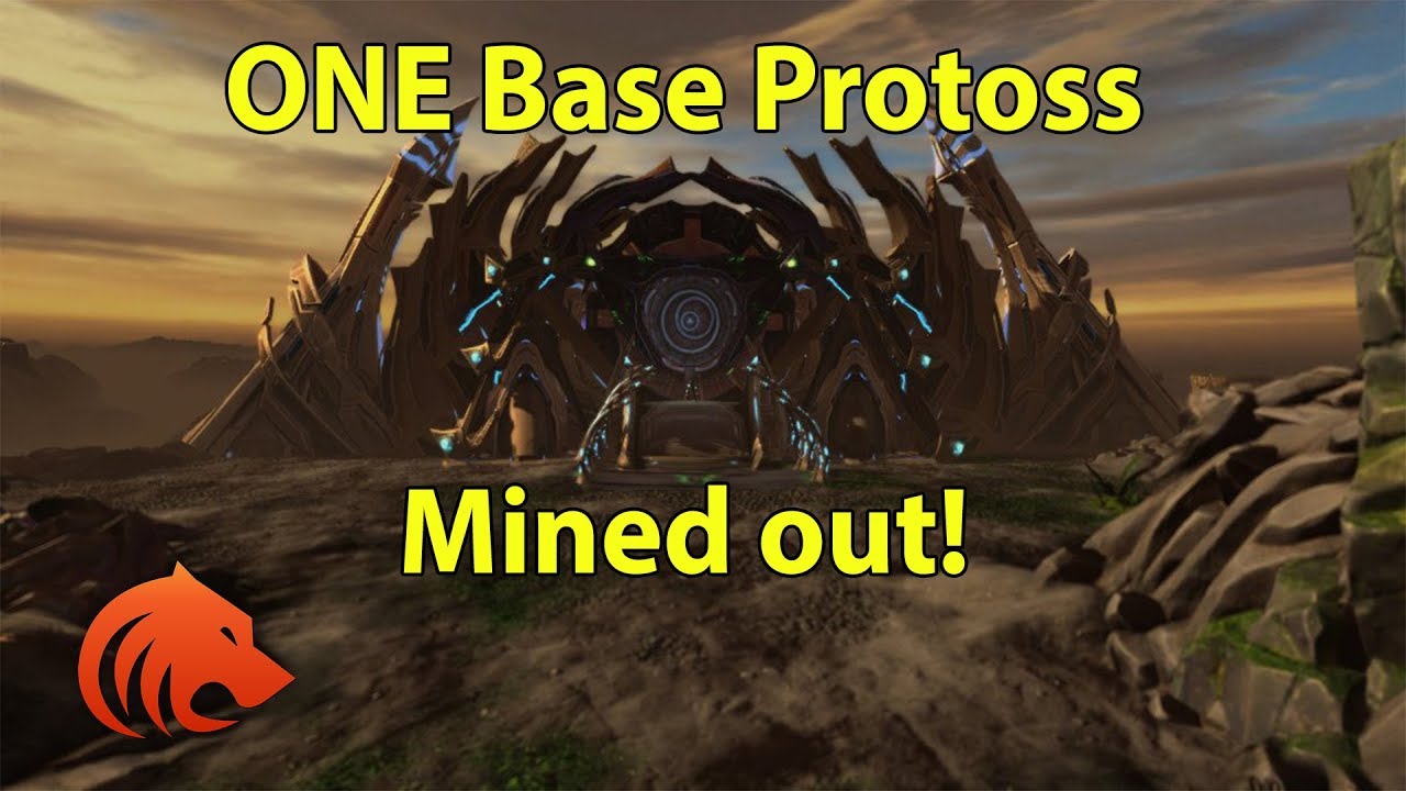 starcraft 2 one base protoss vs zerg youtube