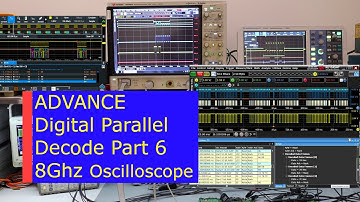Part 6 Ultimate Oscilloscope protocol Decoding guide How to Decode Parallel Digital RTB2004 MDO3000