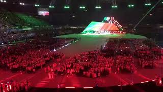 Universiadi 2019 - Napoli canta l'inno d'Italia [San Paolo]