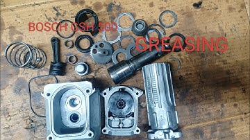Bosch 5 kg breaker GSH-500 Greasing