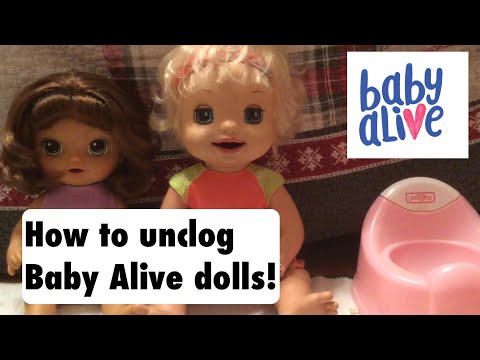 The Best Way To Unclog Baby Alive Dolls - Unclog Food, Mold, Anything!