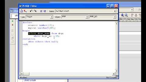 Oracle Forms 11g - PLSQL Block Structure