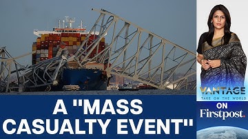 Baltimore Bridge Collapses After Cargo Ship Collision | Vantage with Palki Sharma