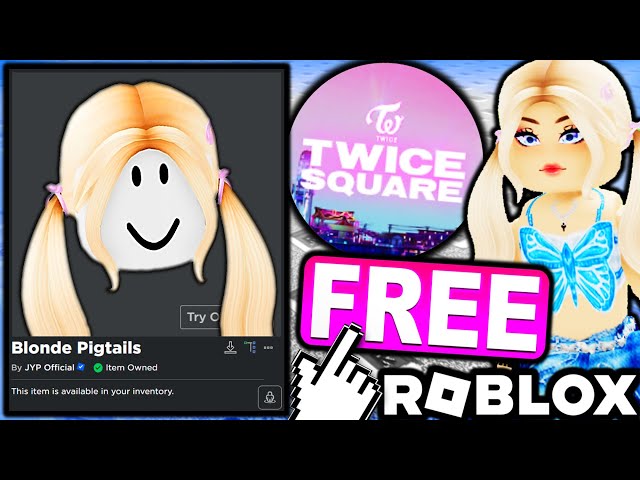 EVENT] How to get the TWICE Blonde Pigtails in TWICE SQUARE