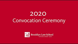2020 Convocation Ceremony