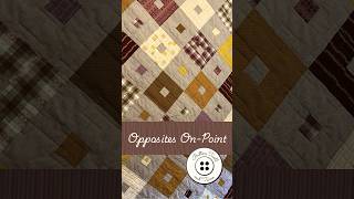 May Quilt Refresh with Opposites On-Point #quilt #quilting #bedroom