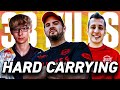 CARRYING TENZ & STEEL ON SOVA *3.7 KDA* | MOST INTENSE 5 PROS VS 5 PROS COMPETITIVE GAME