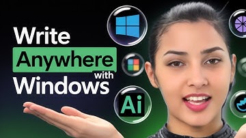 Write ANYWHERE with Windows 11 and AI POWER