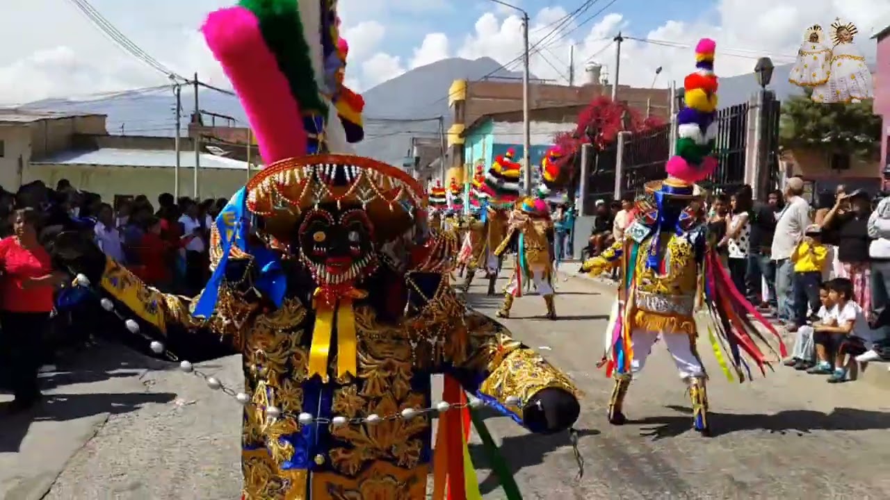 Cofradía de Negritos - Huallayco  1ro de Enero , Nuestra Señora del Patrocinio (2/1/2014)