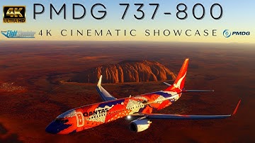 PMDG 737-800 Microsoft Flight Simulator 2020 4K Cinematic Showcase ULTRA HD Graphics