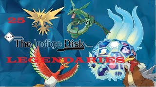 Pokemon Violet DLC Indigo Disk - 25 Legendaries Locations