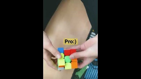 les différentes techniques pour réussir le rubik