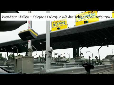 Telepass Italien mit der Telepass Box